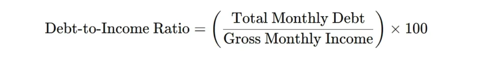 How to calculate debt-to-income ratio